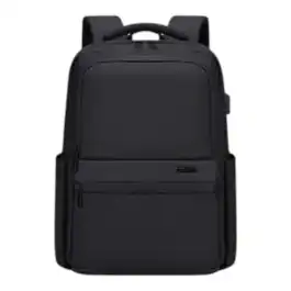 شنطة لاب توب "Rahala Rl-503 15.6 ضد الماء منفذ USB أسود