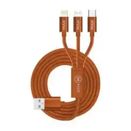 كابل 3 في 1 بني - CMC-03