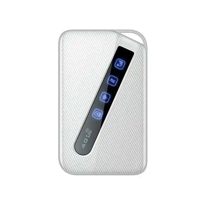 D-Link DWR-930M راوتر موبايل 4G LTE Wi-Fi 4 لأجهزة حتى 8 مع بطارية 3000mAh لون ابيض