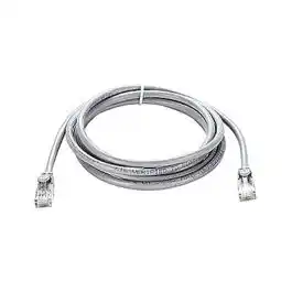 سلك شبكة D-Link UTP Cat6 بطول 0.5 متر 24AWG Stranded PVC RJ45 Gold-plated بسرعة 1 Gbps - رمادي