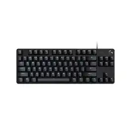 كيبورد جيمينج LOGITECH G413 TKL SE ميكانيكي سلكي USB-A بمفاتيح لمسية Tactile بتصميم TKL أسود