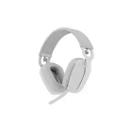 سماعة LOGITECH ZONE Vibe 100 بلوتوث Over ear 20hrs ابيض
