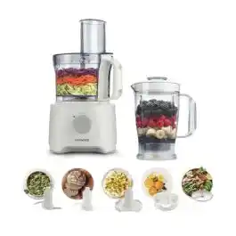 محضر طعام كينوود 2.1 لتر 800 واط ابيض - FDP303WH