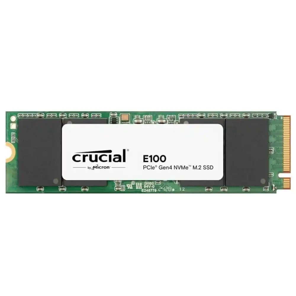Crucial E100 (CT1000E100SSD8) SSD M.2 NVMe سعة 1 تيرابايت PCIe 4.0 بسرعة 5000 MB/s