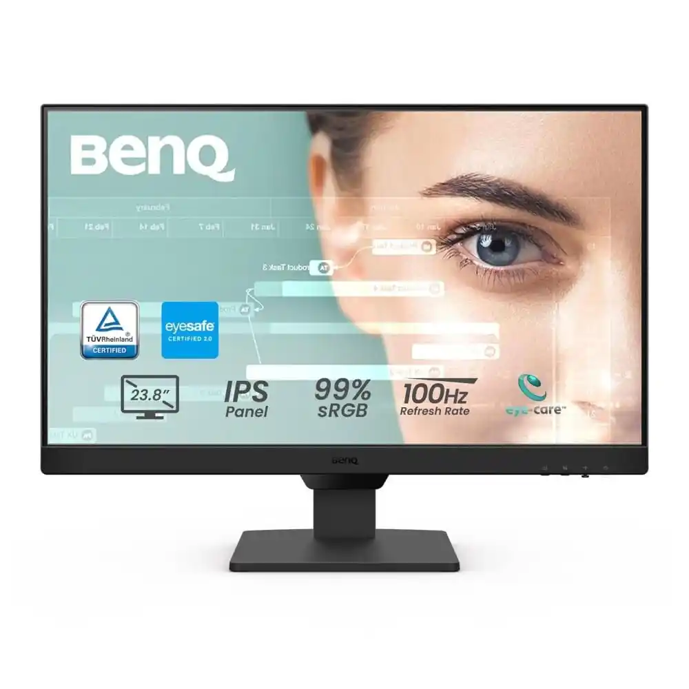 شاشة جيمنج BenQ GW2490 - 24 بوصة FHD IPS - 100Hz - أسود