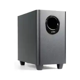 مكبر صوت F&D 2.1CH مع مضخم صوت سلكي أسود - HT-330