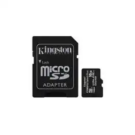 Kingston Canvas Select Plus بطاقة MicroSD سعة 16GB بسرعة 100MB/s
