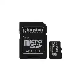Kingston Canvas Select Plus MicroSD كارت ذاكرة 32GB Class 10 U1 بسرعة 100MB/s