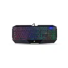 كيبورد HP K110 سلكى RGB عربي Layout بمفاتيح Membrane