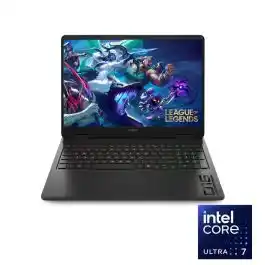 لابتوب HP OMEN 16-am0053ne معالج Intel Core Ultra 7 255H ذاكرة 24 جيجابايت DDR5 تخزين 1 تيرابايت SSD كارت الشاشة NVIDIA GeForce RTX 5050 8GB شاشة "16 QHD IPS بمعدل تحديث 144 هرتز نظام تشغيل Windows 11 اسود