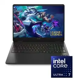 لابتوب HP Omen Ultra 16-am0054ne معالج Intel Core Ultra 7 255H رام 24GB DDR5 تخزين 512GB SSD M.2 كارت شاشة NVIDIA GeForce RTX 5050 8GB شاشة "16 تاش 2K IPS 144Hz نظام تشغيل Windows 11 أسود