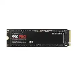 Samsung 990 PRO (MZ-V9P1T0B) M.2 NVMe SSD 1TB PCIe 4.0 بسرعة قراءة 7450 MB/s مقاس 2280