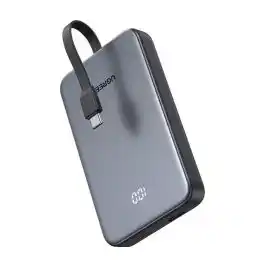 باور بانك يوجرين مزود بكابل مدمج 20 وات رمادى -PB526