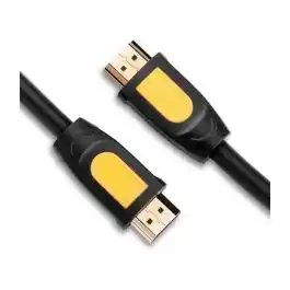 كابل فيديو UGREEN HD101HDMI لـ HDMI 5m (اصفر/اسود)