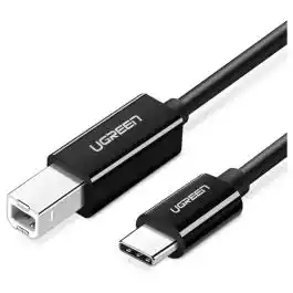 UGREEN 80811 كابل برنترUSB-C لـ USB-B 1m Black