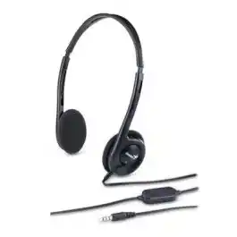 سماعة GENIUS M200C أوفر إير سلكية 3.5mm أسود