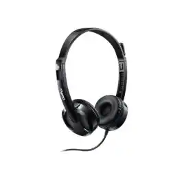سماعة رأس Rapoo H100 سلكية On-Ear باللون الأسود