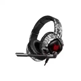 سماعة جيمينج سلكية Oinkouma k19 Camo USB-A v رمادي مموه