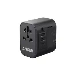انكر محول سفر PowerExtend USB-C بقوة 30 واط أسود