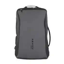 شنطة لاب توب "Kewen K2701 15.6 منفذ USB رمادي