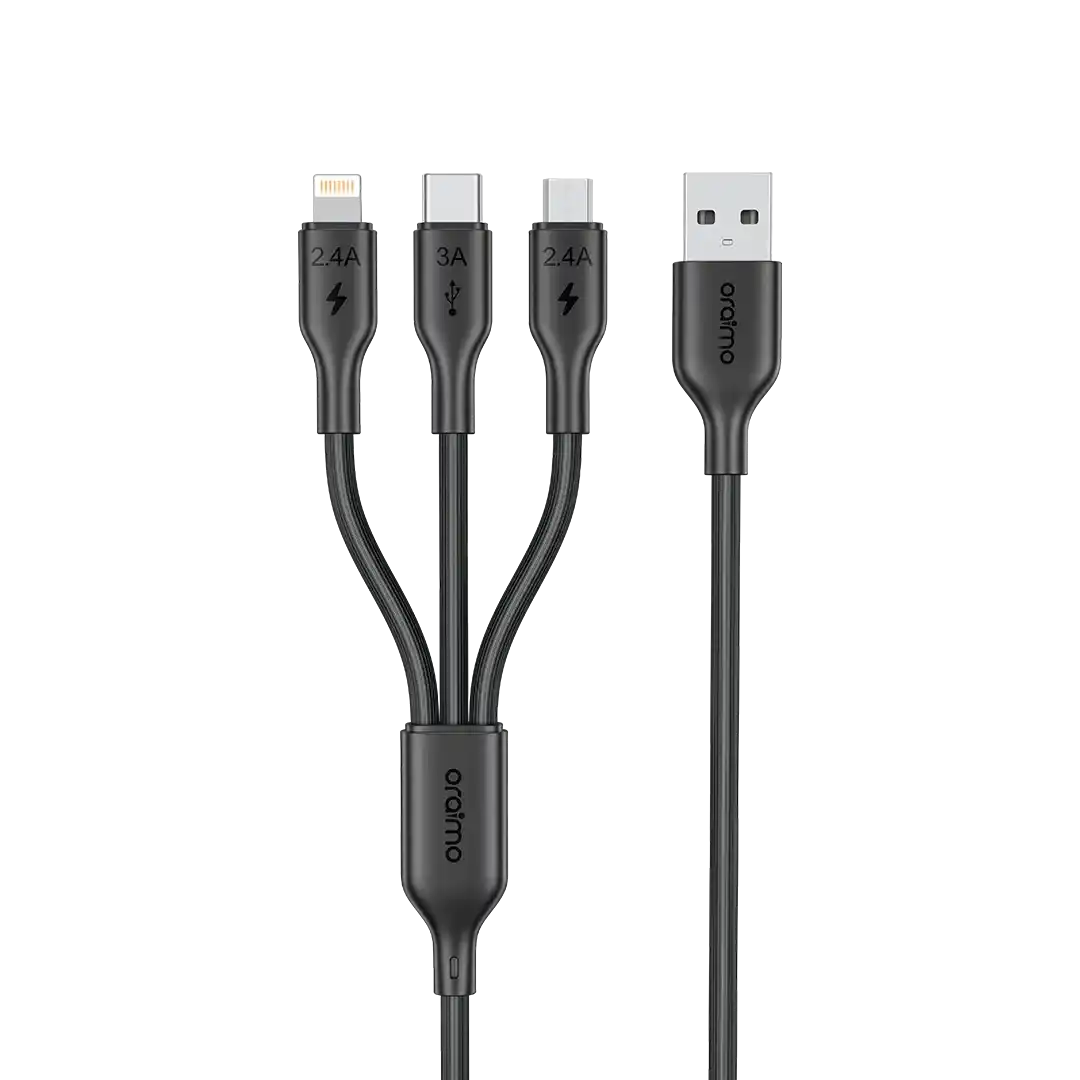 Duraline 4 3A 1.2M 3 in 1 Cable