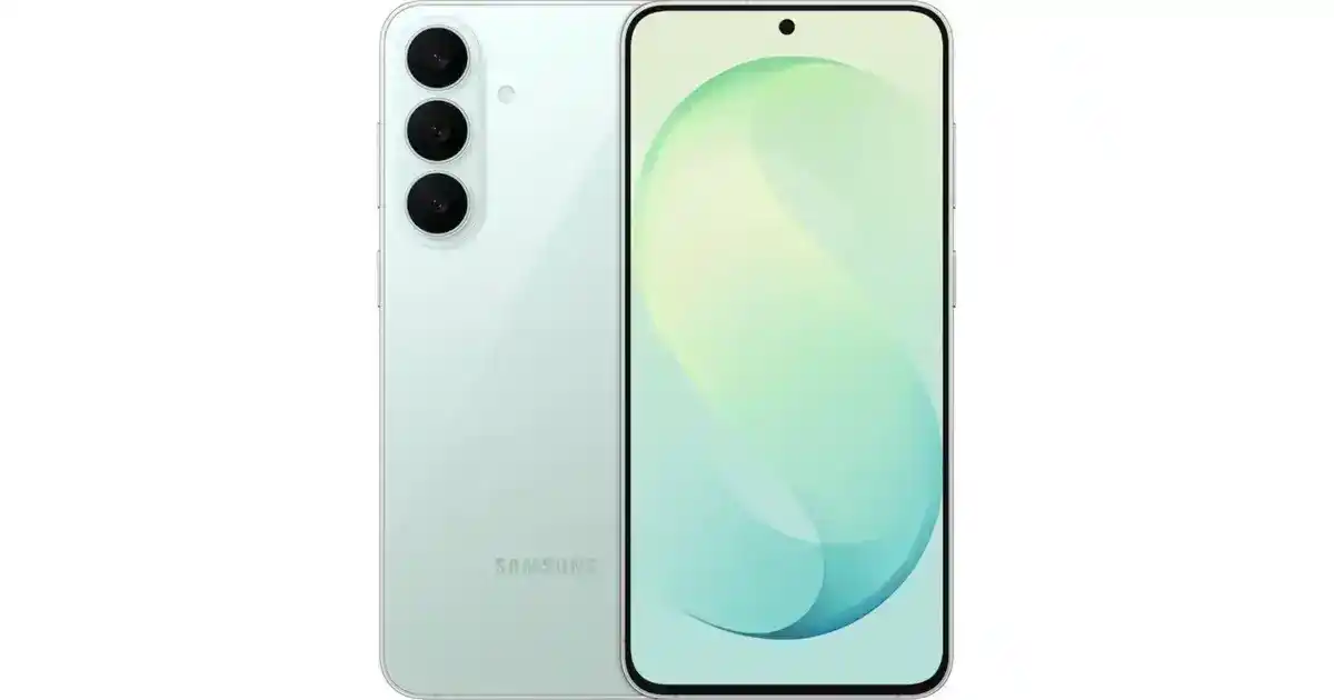 سامسونج جالكسي S26 FE (256 جيجابايت، 8 جيجابايت) ثنائي الشريحة يدعم 5G لون فستقي