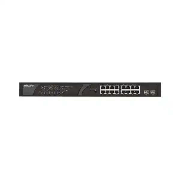 رويجي ريي RG-ES118GS-P سويتش Unmanaged PoE، مزود بـ 18 منفذ بسرعة 10/100/1000 ميجابايت