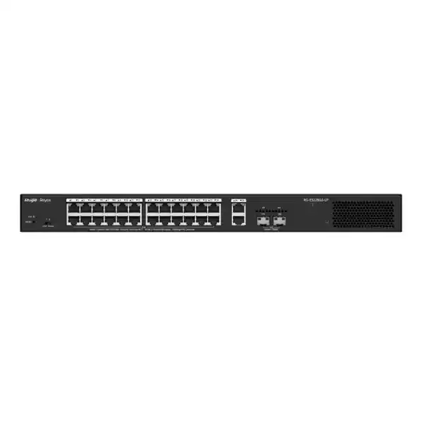 رويجي ريي RG-ES228GS-LP سويتش سمارت كلاود PoE+ Managed مزود بـ28 منفذ جيجابت