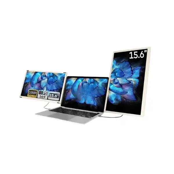 في 2 كوم S6 موسع شاشة لابتوب ثلاثي 15.6 بوصة