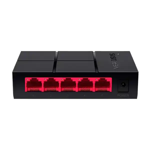 ميركوسيس MS105G سويتش مزود بـ 5 منافذ جيجابت 10/100/1000 ميجابت في الثانية