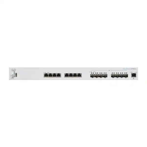 سيسكو CBS350-16XTS سويتش Managed، مزود بـ8 منافذ جيجابايت نحاس+ 8 منافذ SFP+