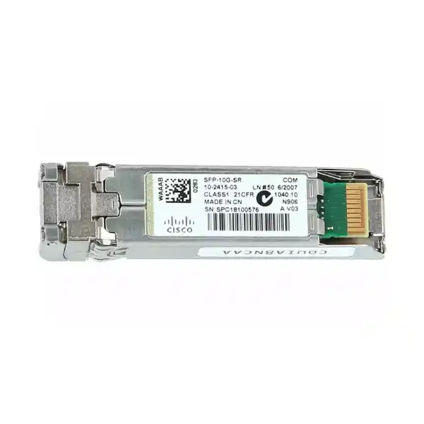 سيسكو SFP-10G-SR وحدة إرسال واستقبال SFP+ بسرعة 10 جيجابت