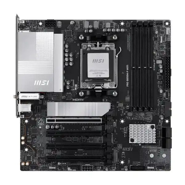 ام اس اي برو B850M-P واي فاي مازر بورد AM5 DDR5 Micro ATX