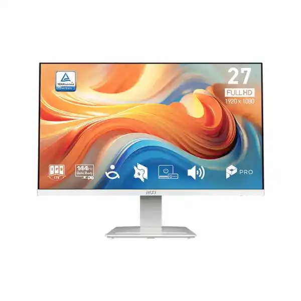 ام اس اي برو MP273W E14A شاشه 27 بوصة IPS فل اتش دي 144 هرتز 1 مللي ثانية - ابيض
