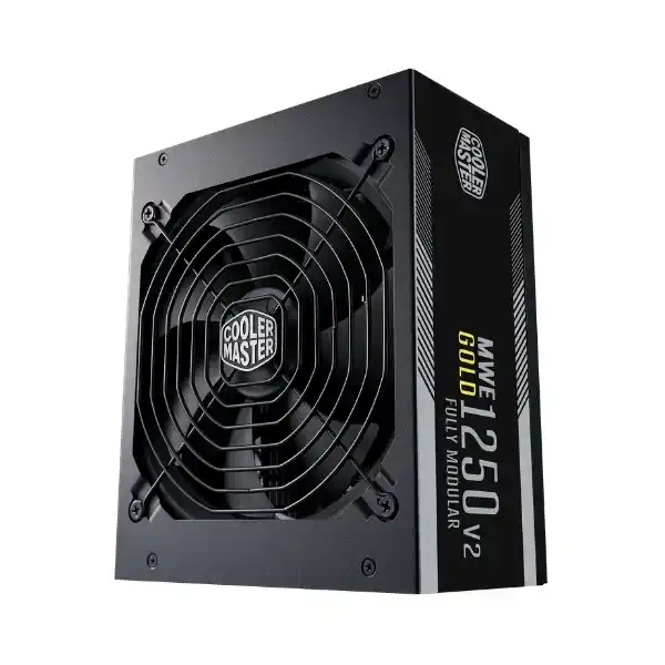 كولر ماستر MWE V2 باور سبلاي بقوة 1250 واط 80 بلس جولد - اسود