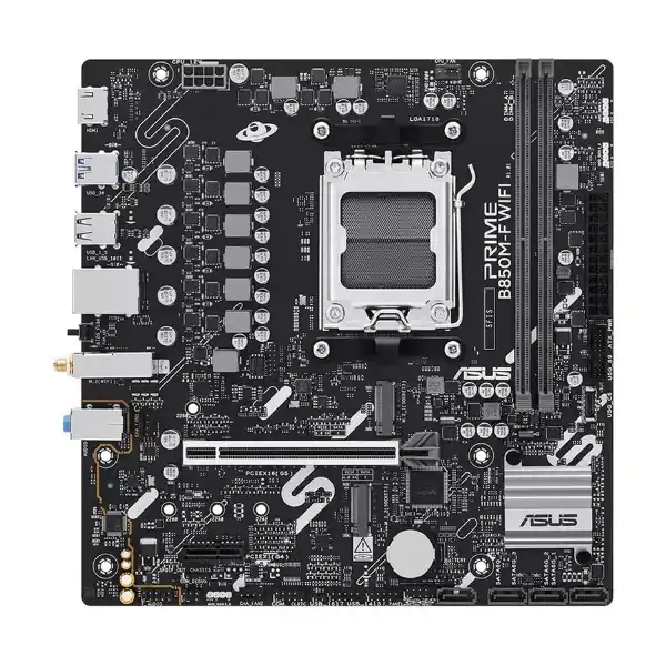 اسوس برايم B850M-F واي فاي مازر بورد AM5 DDR5 Micro-ATX