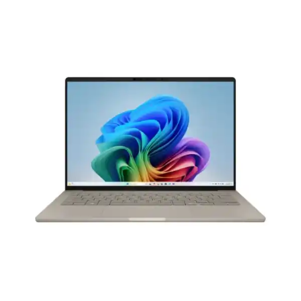 اسوس زينبوك A14 UX3407NA-QD15CW سناب دراجون X2 ايليت X2E88100 هارد 512 جيجابايت اس اس دي 16 جيجابايت رام كوالكوم ادرينو 14 بوصة WUXGA ويندوز 11 - بيج