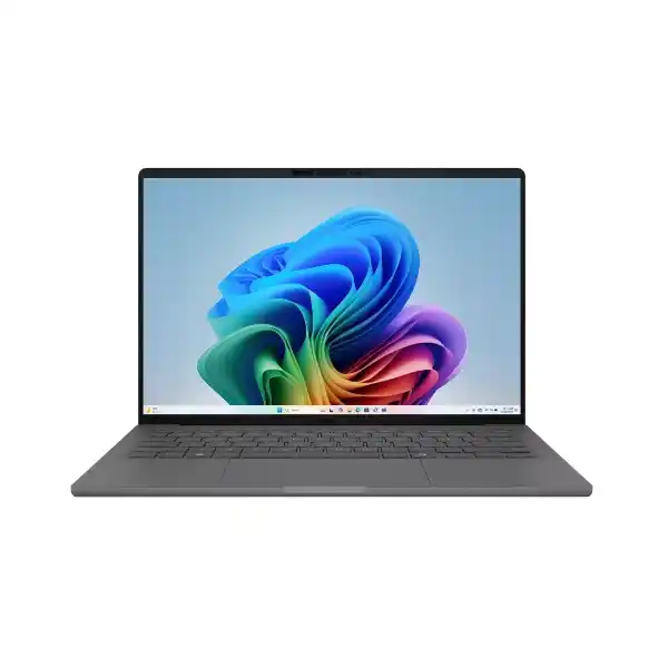 اسوس زينبوك A14 UX3407QA-QD155W سناب دراجون X X1 26 100 هارد 512 جيجابايت اس اس دي 16 جيجابايت رام كوالكوم ادرينو 14 بوصة WUXGA ويندوز 11 - رمادي
