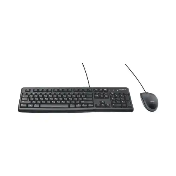 لوجيتك MK120 كيبورد وماوس كومبو 002546-920 - اسود