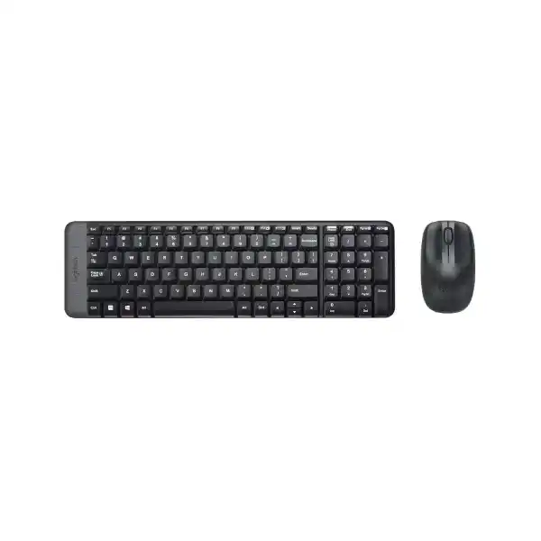 لوجيتك MK220 ماوس و كيبورد كومبو 003160-920 - اسود