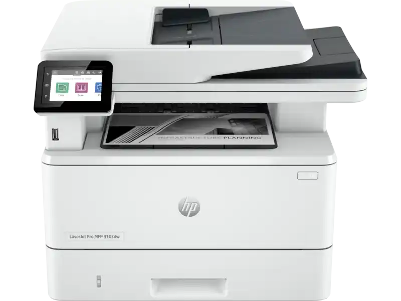 اتش بي MFP-4103DW ليزر جيت برو طابعة الكل في واحد