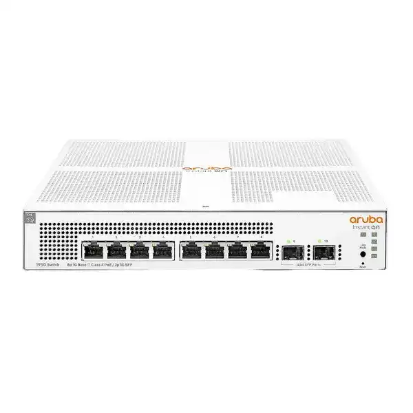 اروبا JL681A سويتش سمارت Managed PoE، مزود بـ8 منافذ جيجابت مع منفذين SFP