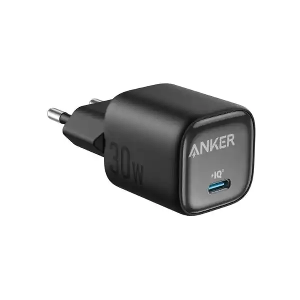 انكر زولو شاحن بمنفذ USB-C واحد بقدرة 30 واط A2698L11 - اسود