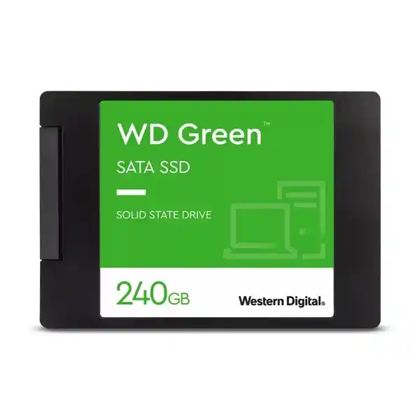 ويسترن ديجيتال هارد SSD داخلي 240 جيجابايت SATA مقاس 2.5 بوصة/7 مم - أخضر
