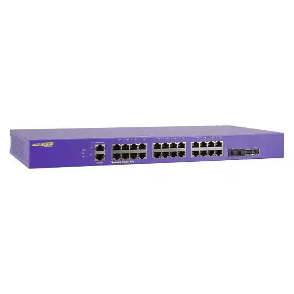اكستريم ساميت X430-24T سويتش Managed مزود بـ24 منفذ جيجابت + 4 منافذ SFP
