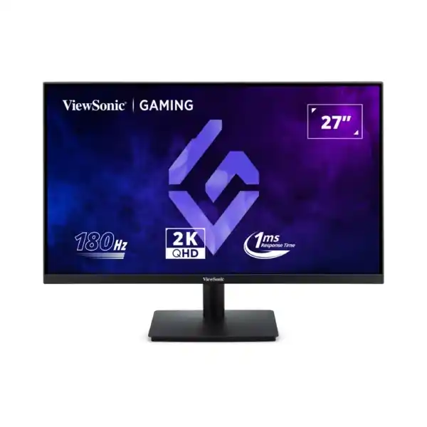 فيوسونيك VX27G1-2K شاشه جيمنج 27 بوصة IPS 2K QHD ومعدل تحديث 180 هرتز وزمن استجابة 1 مللي ثانية - اسود