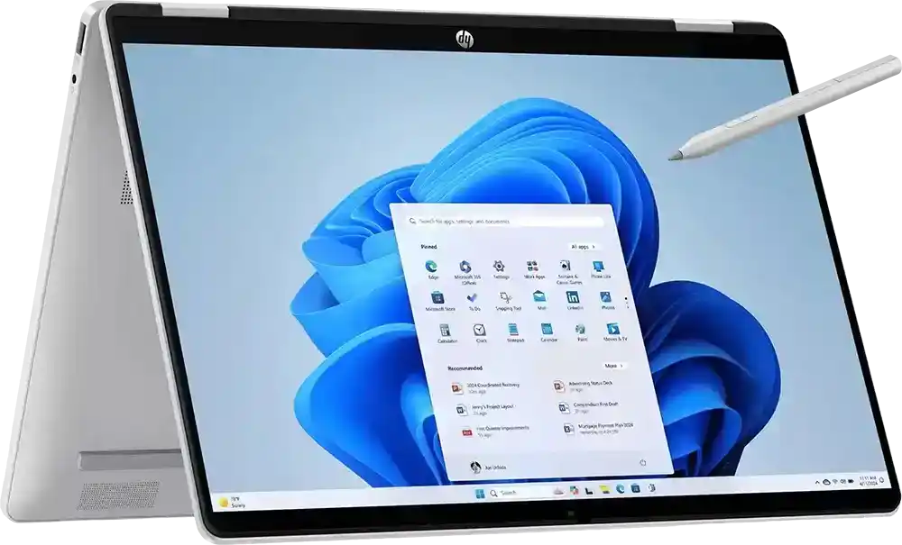 لابتوب اتش بي اومني بوك 5 فليب 14-FP0050NE انتل كور الترا 5 120U رام 8 جيجا هارد 512GB SSD كارت شاشة Intel Graphics مدمج شاشة 14 بوصة 2K ويندوز 11- فضي