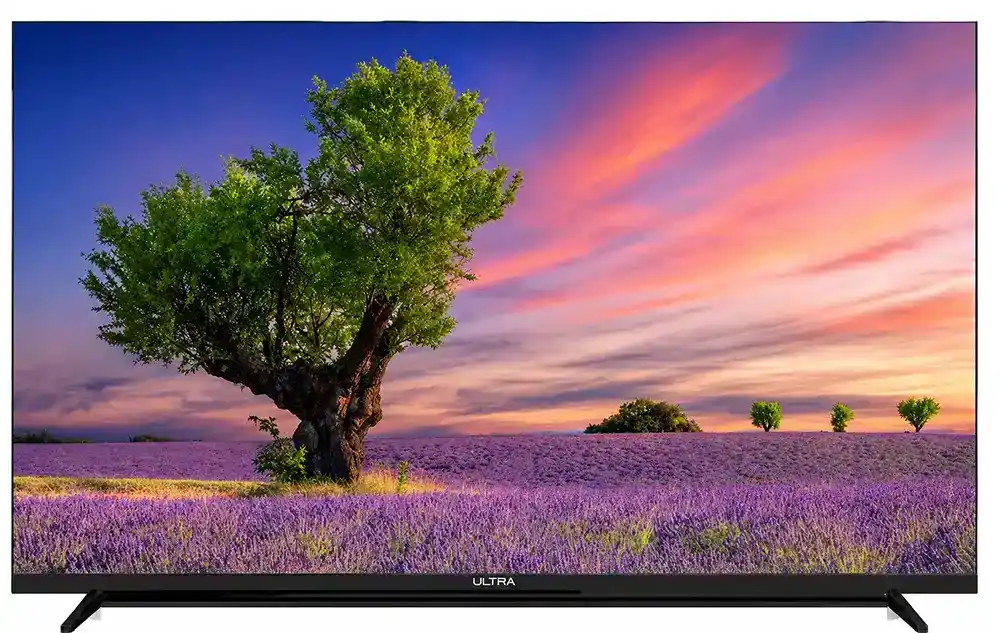 شاشة الترا 50 بوصة سمارت 4K LED بدون فريم UT50SEL2 - رسيفر داخلي