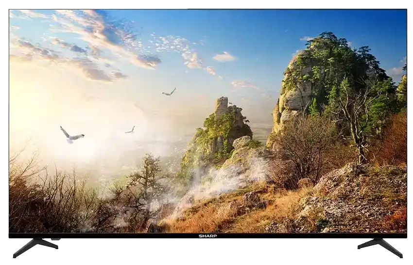 شاشة شارب 65 بوصة سمارت 4K UHD LCD بدون فريم 4T-C65FJ16EX