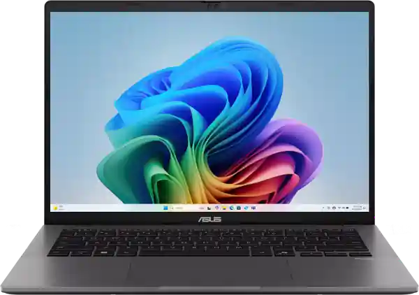 لابتوب اسوس فيفو بوك S14 M3407KA-SF155W معالج AMD Ryzen AI 5 330 رام 16 جيجا هارد 512GB SSD كارت شاشة Intel Graphics شاشة 14 بوصة WUXGA- ويندوز 11 هوم- رمادي